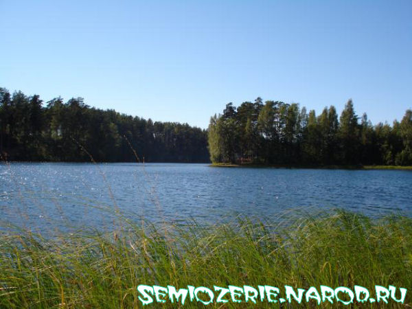 Авроровское озеро летом